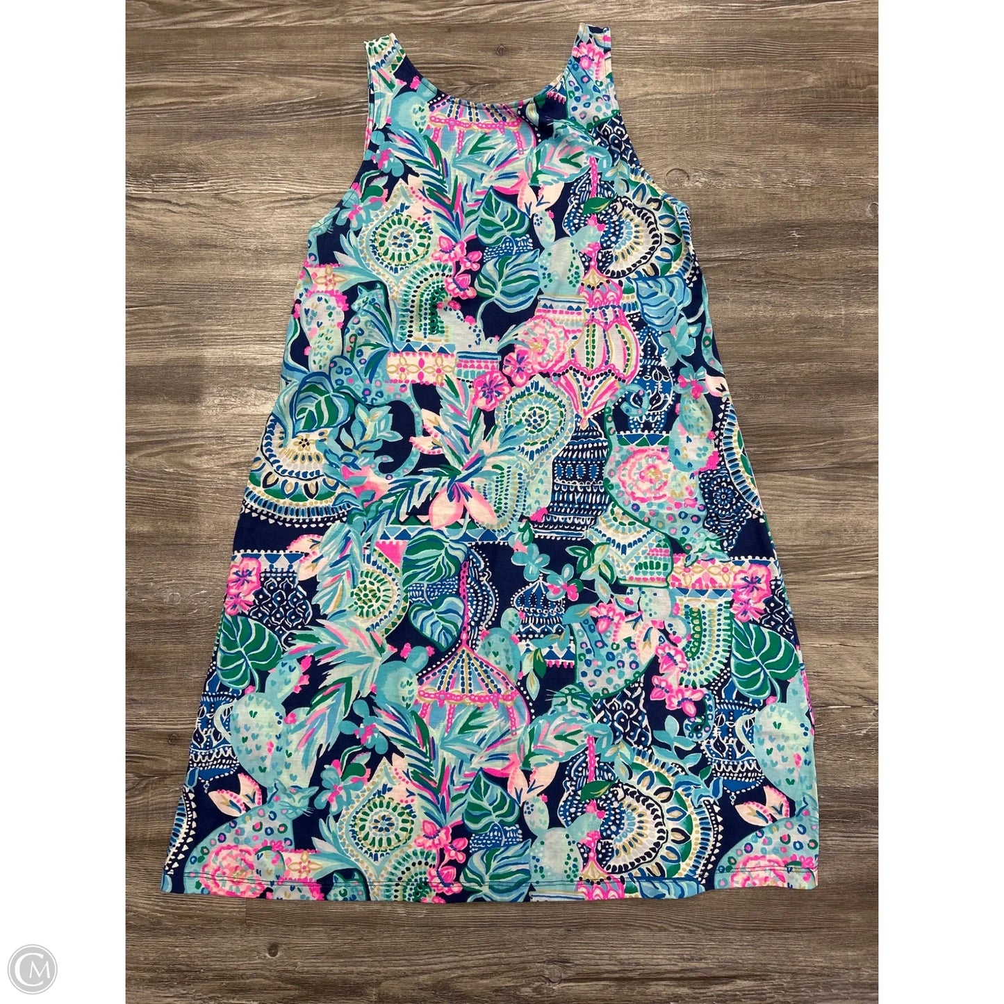 Dress Casual Short By Lilly Pulitzer In Blue & Green, Size: Xs