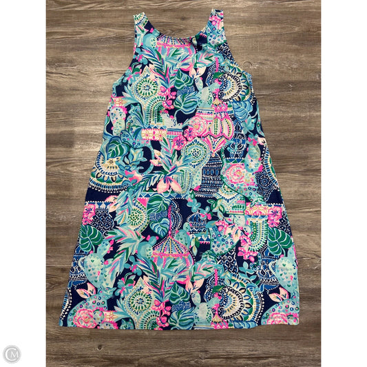 Dress Casual Short By Lilly Pulitzer In Blue & Green, Size: Xs