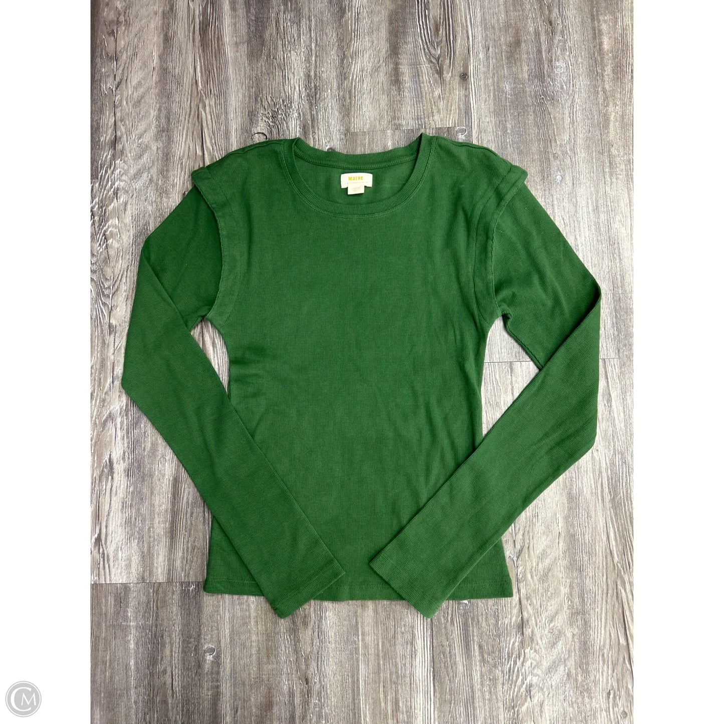 Top Long Sleeve By Maeve In Green, Size: L
