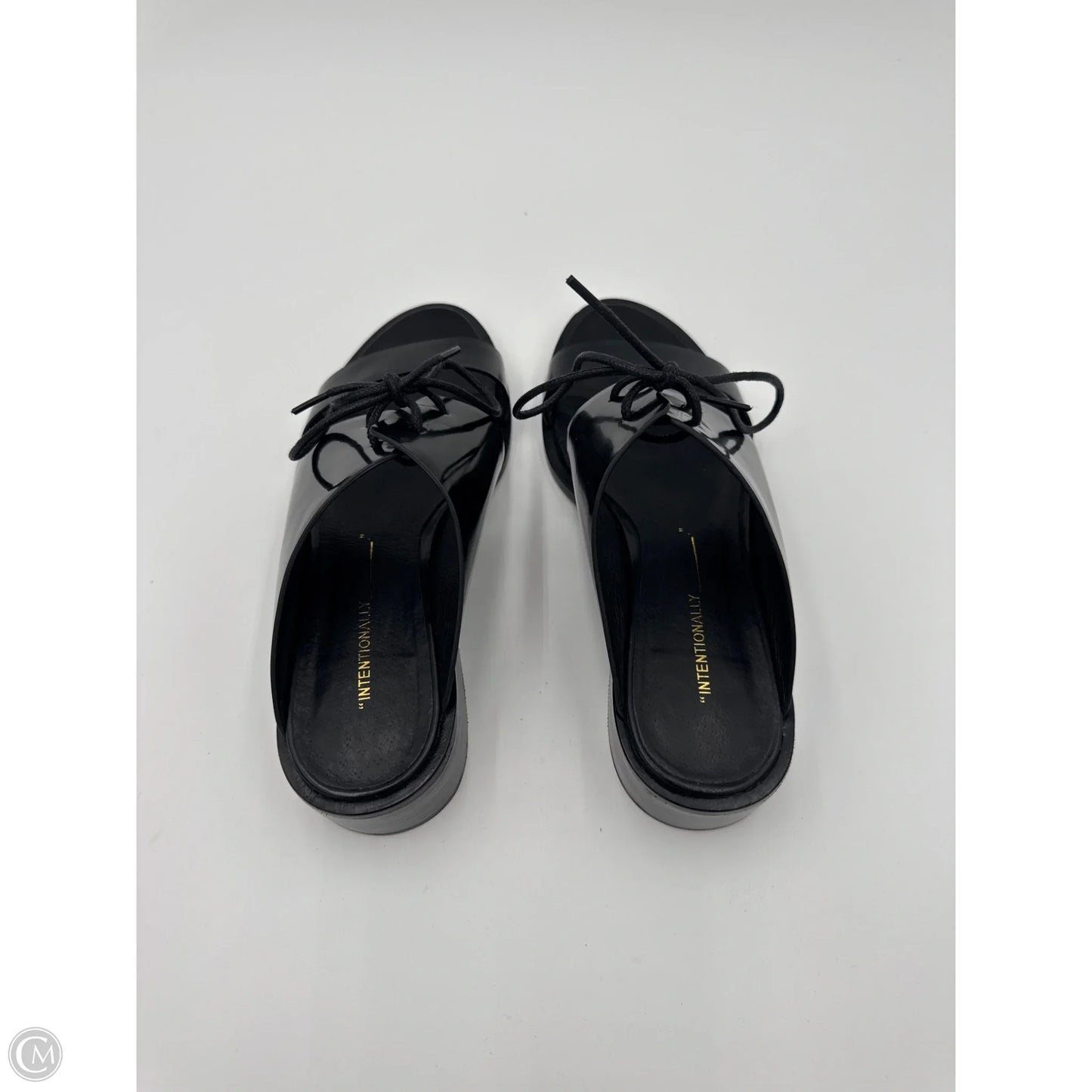 Sandals By Intentionally In Black, Size: 9