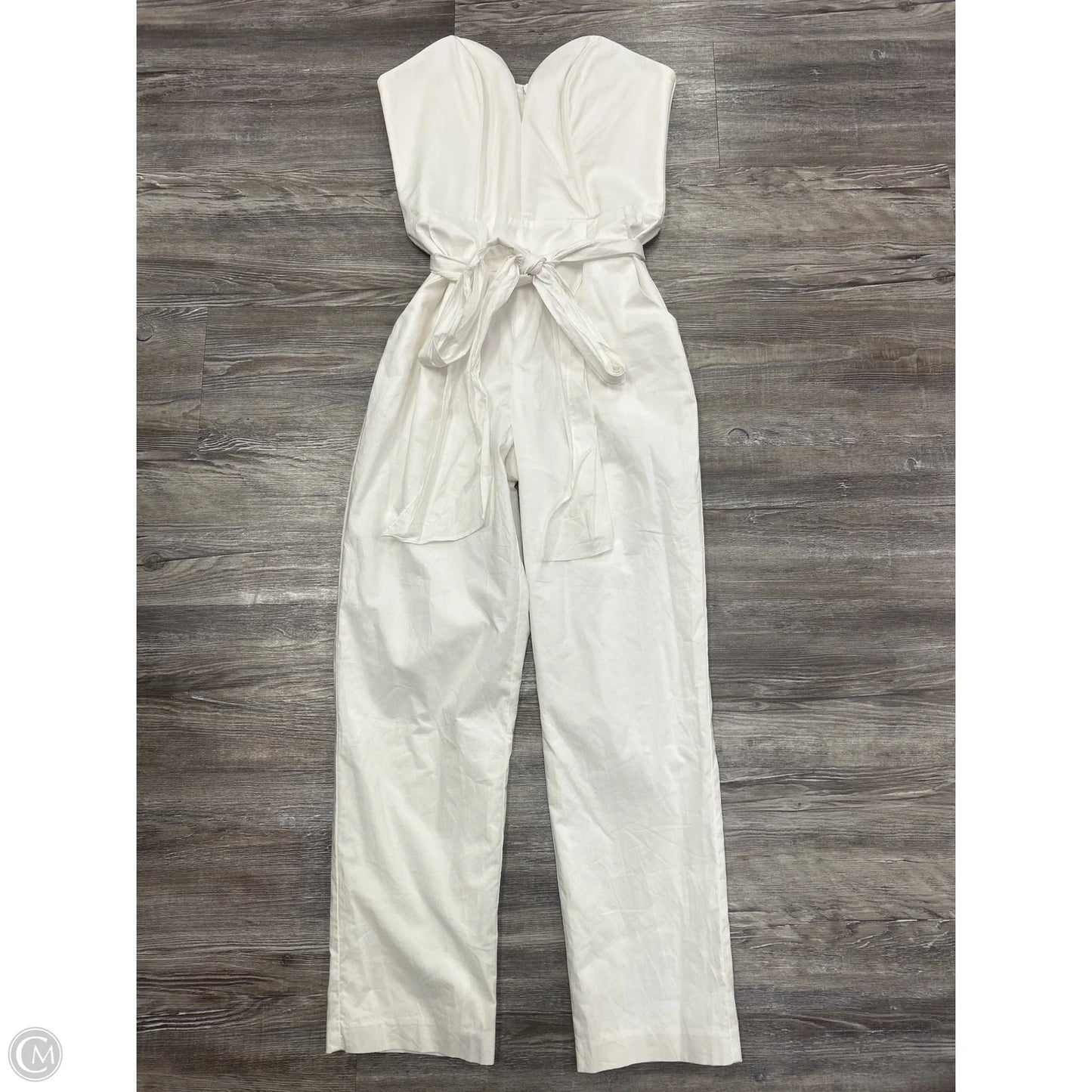 Jumpsuit By Amanda Uprichard In White, Size: S