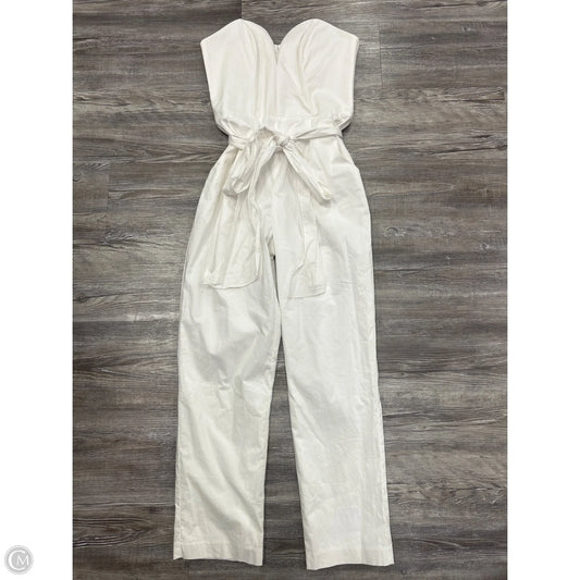 Jumpsuit By Amanda Uprichard In White, Size: S