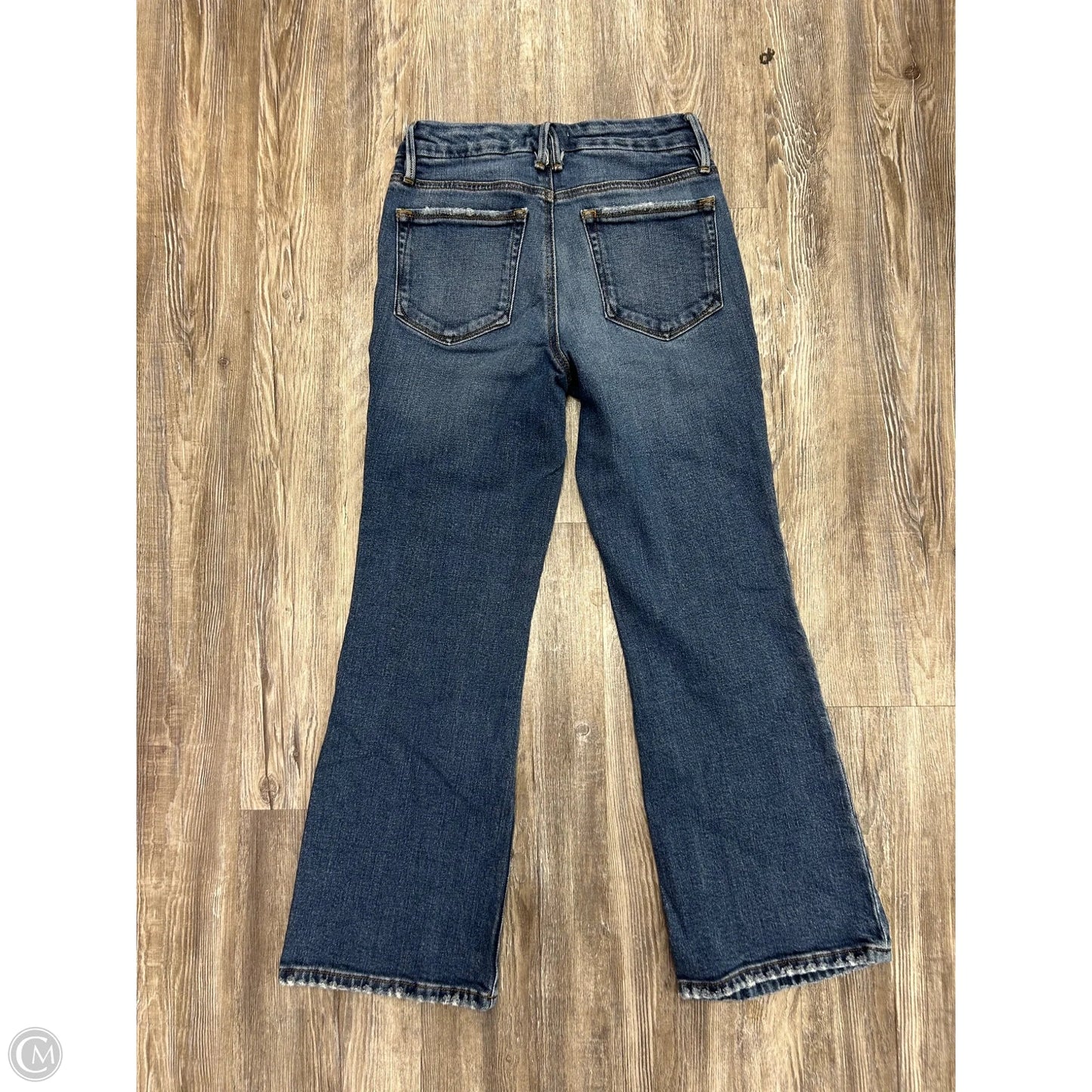 Jeans Designer By Good American In Blue Denim, Size: 0
