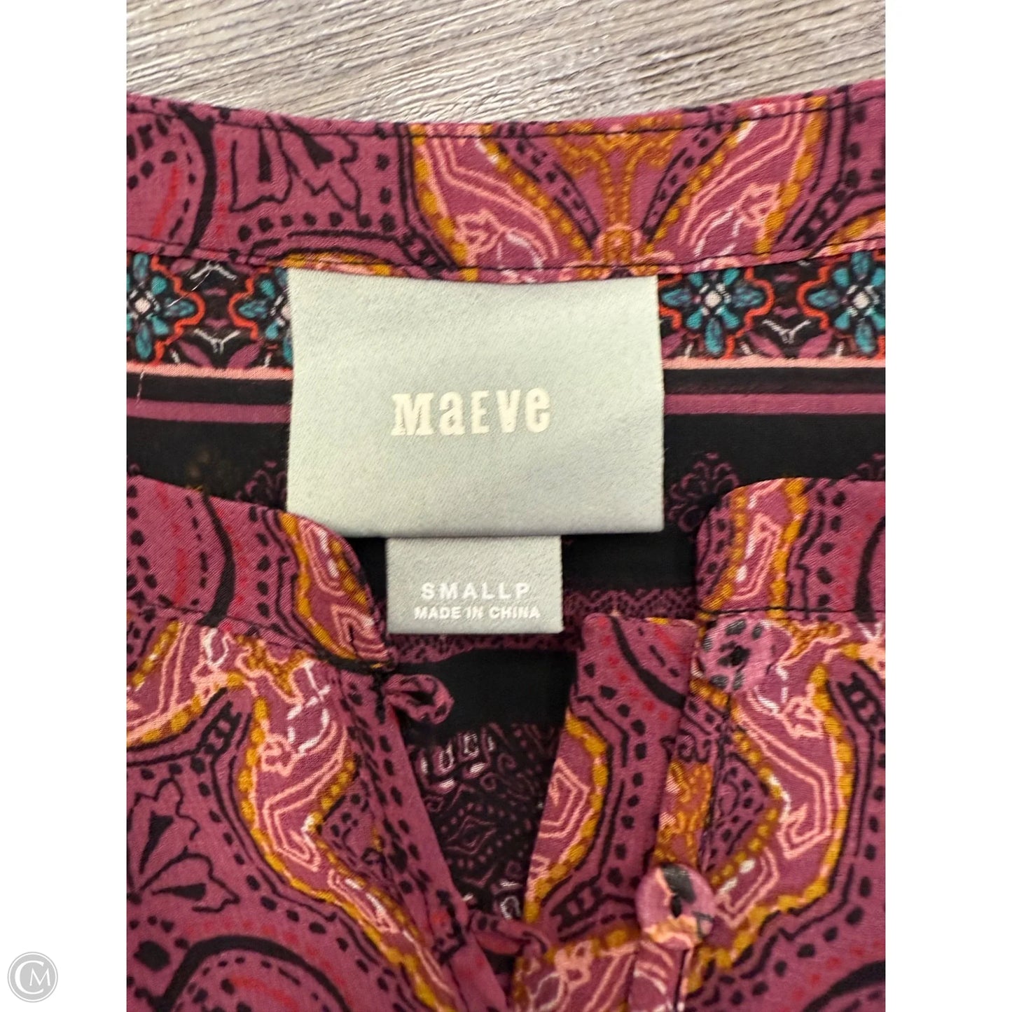 Dress Casual Short By Maeve In Purple, Size: Sp