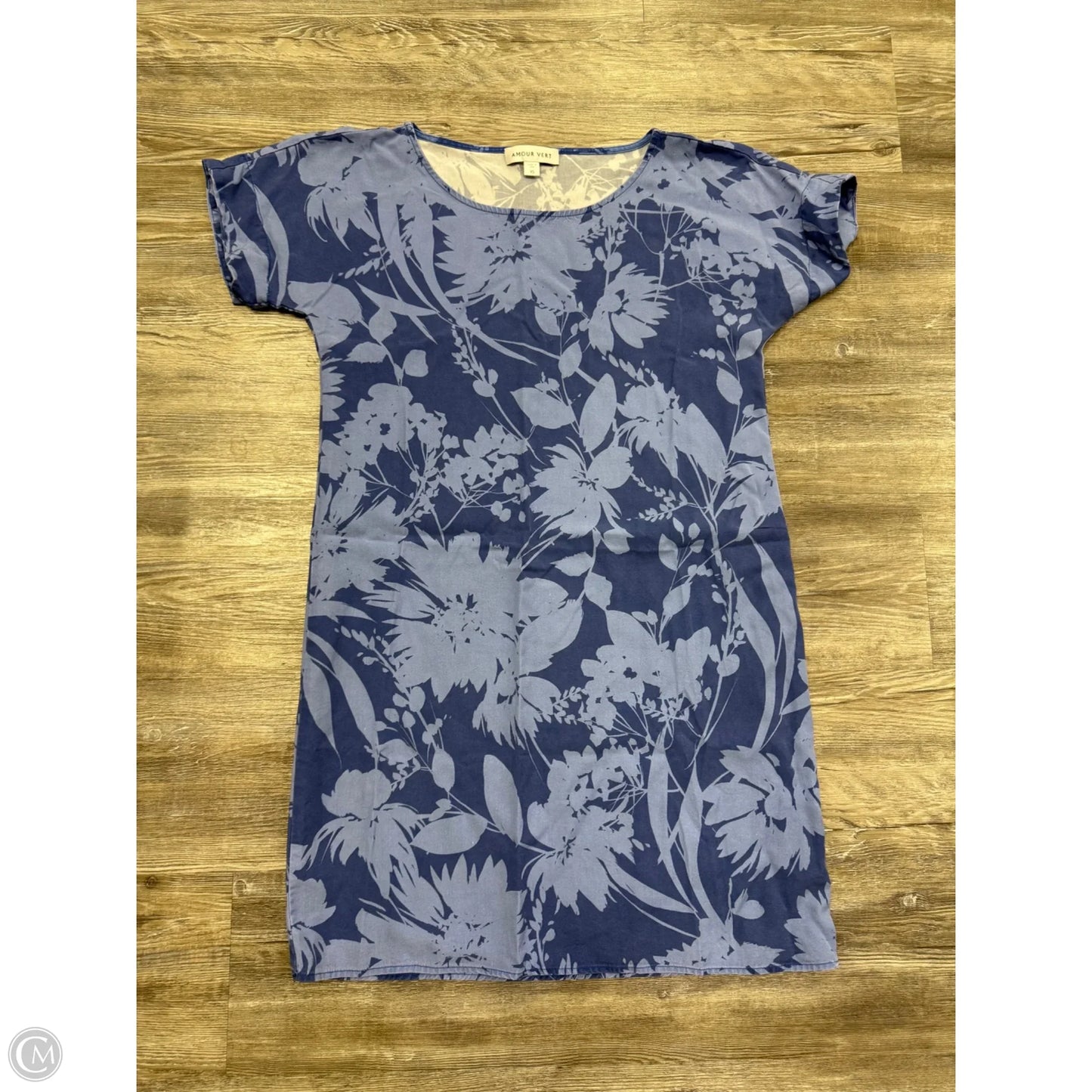 Dress Casual Short By Amour Vert In Blue, Size: Xs