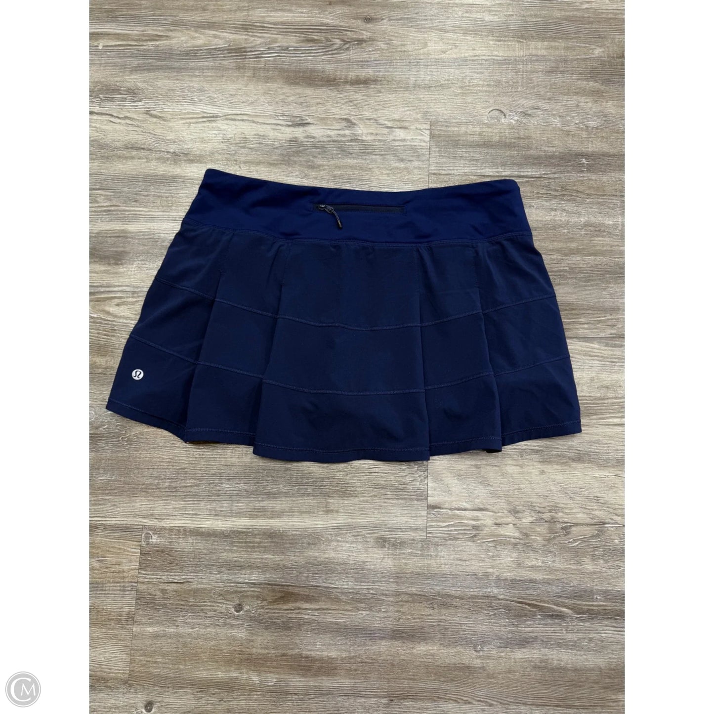 Athletic Skort By Lululemon In Blue, Size: 10