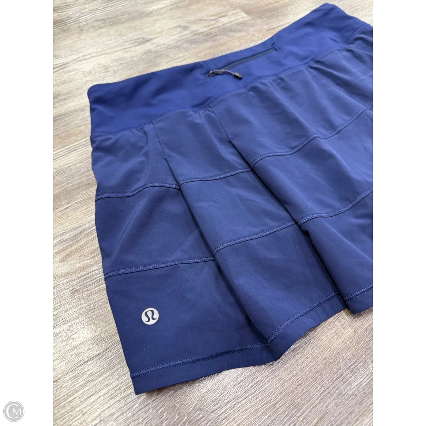 Athletic Skort By Lululemon In Blue, Size: 10
