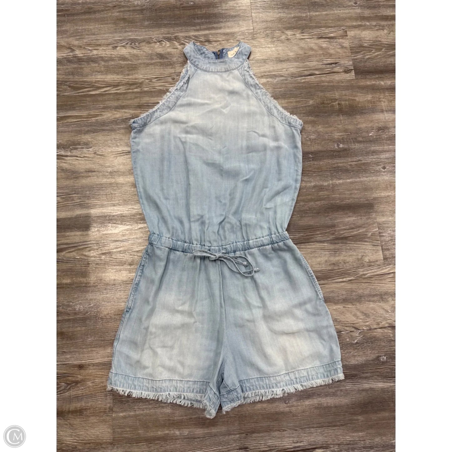 Romper By Cloth & Stone In Blue Denim, Size: M