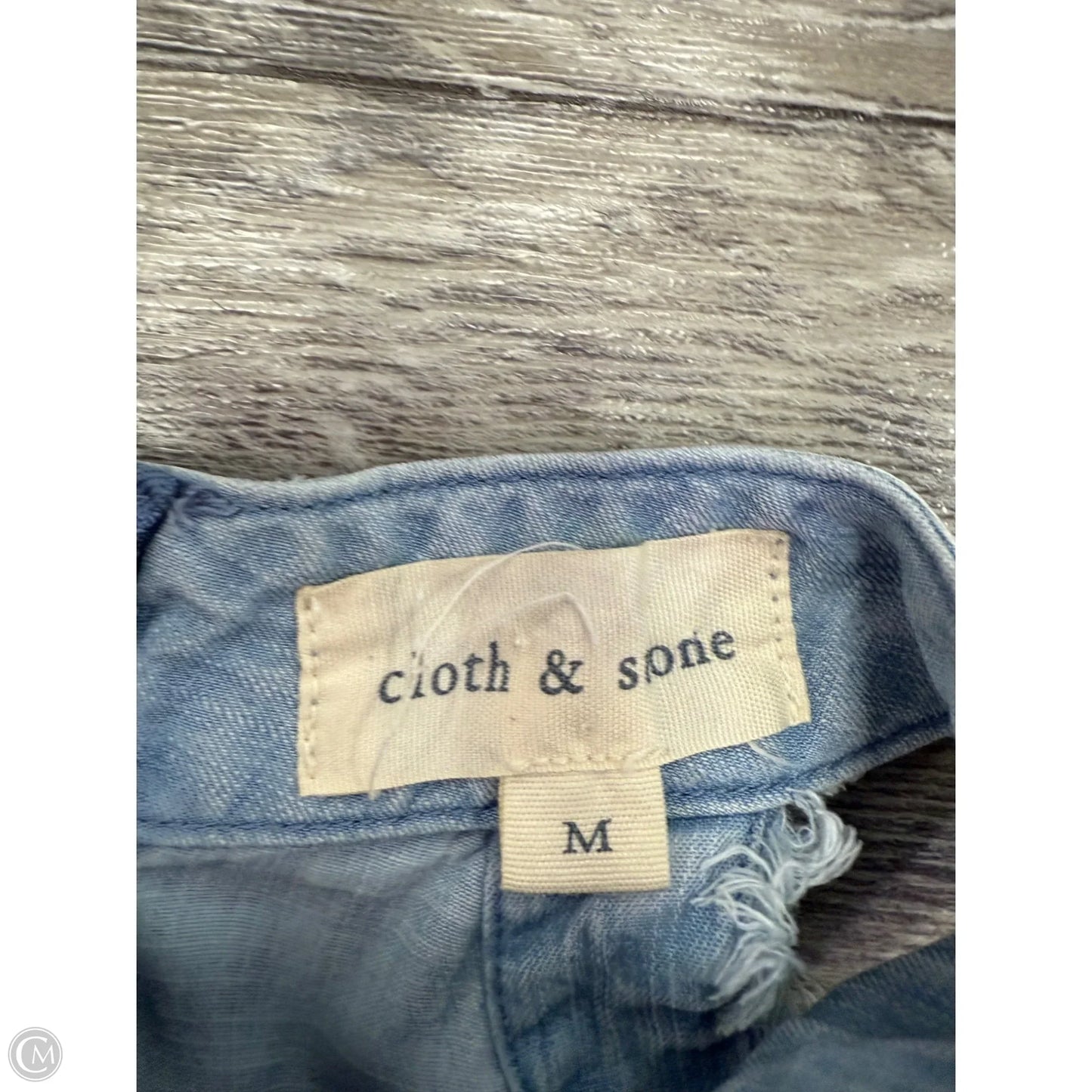 Romper By Cloth & Stone In Blue Denim, Size: M