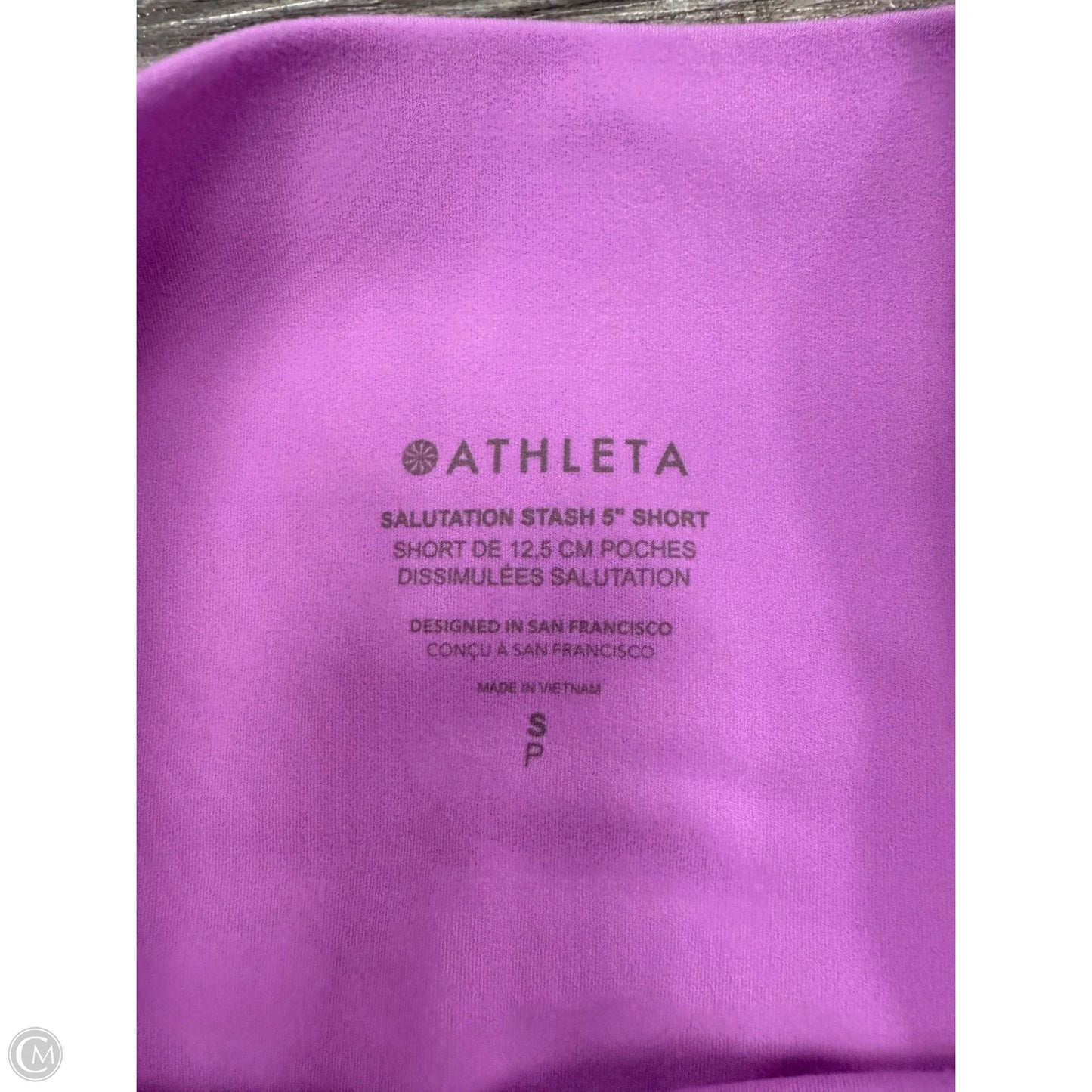 Athletic Shorts By Athleta In Purple, Size: S