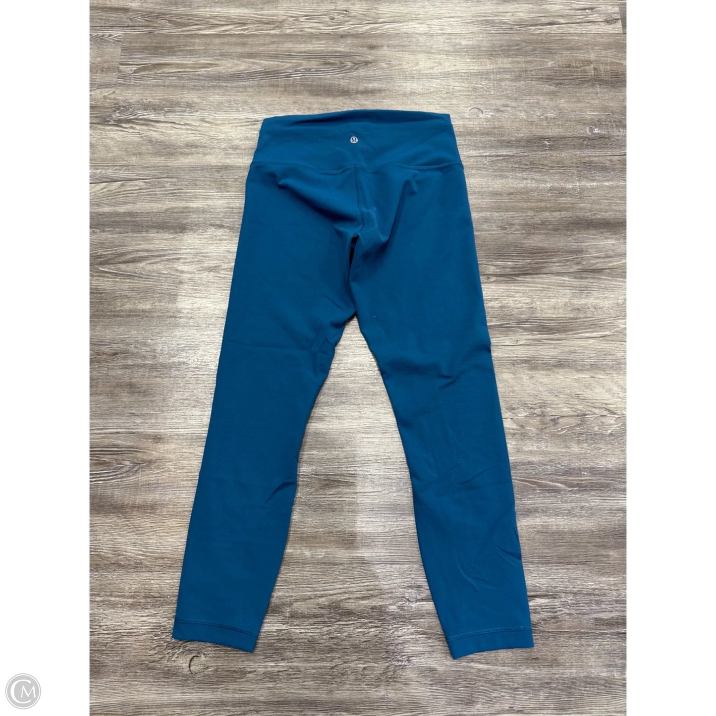 Athletic Leggings By Lululemon In Blue, Size: 8