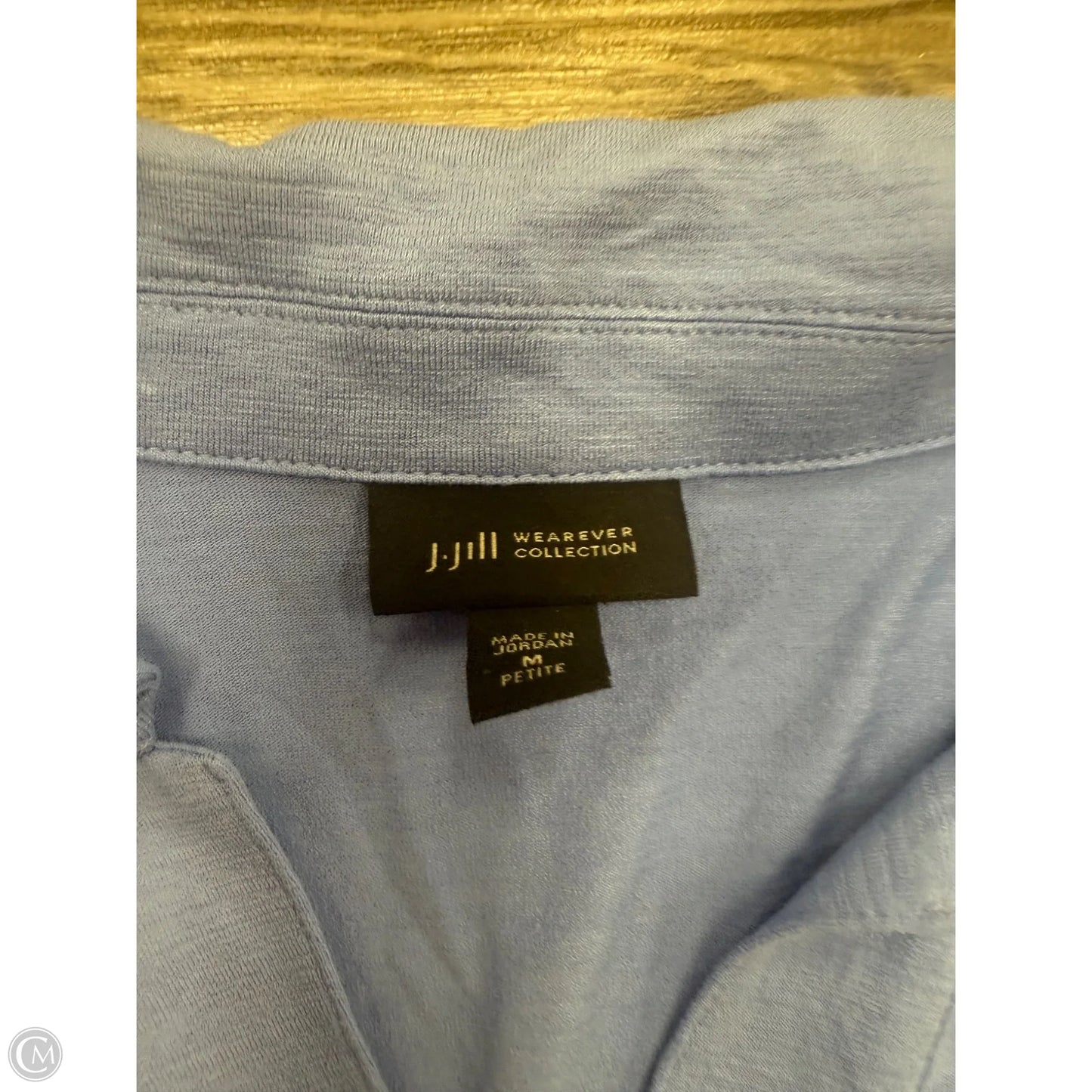 Top Short Sleeve By J. Jill In Purple, Size: M