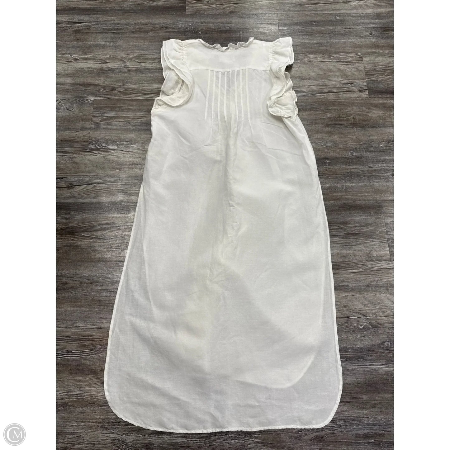 Tunic Sleeveless By Anthropologie In White, Size: S