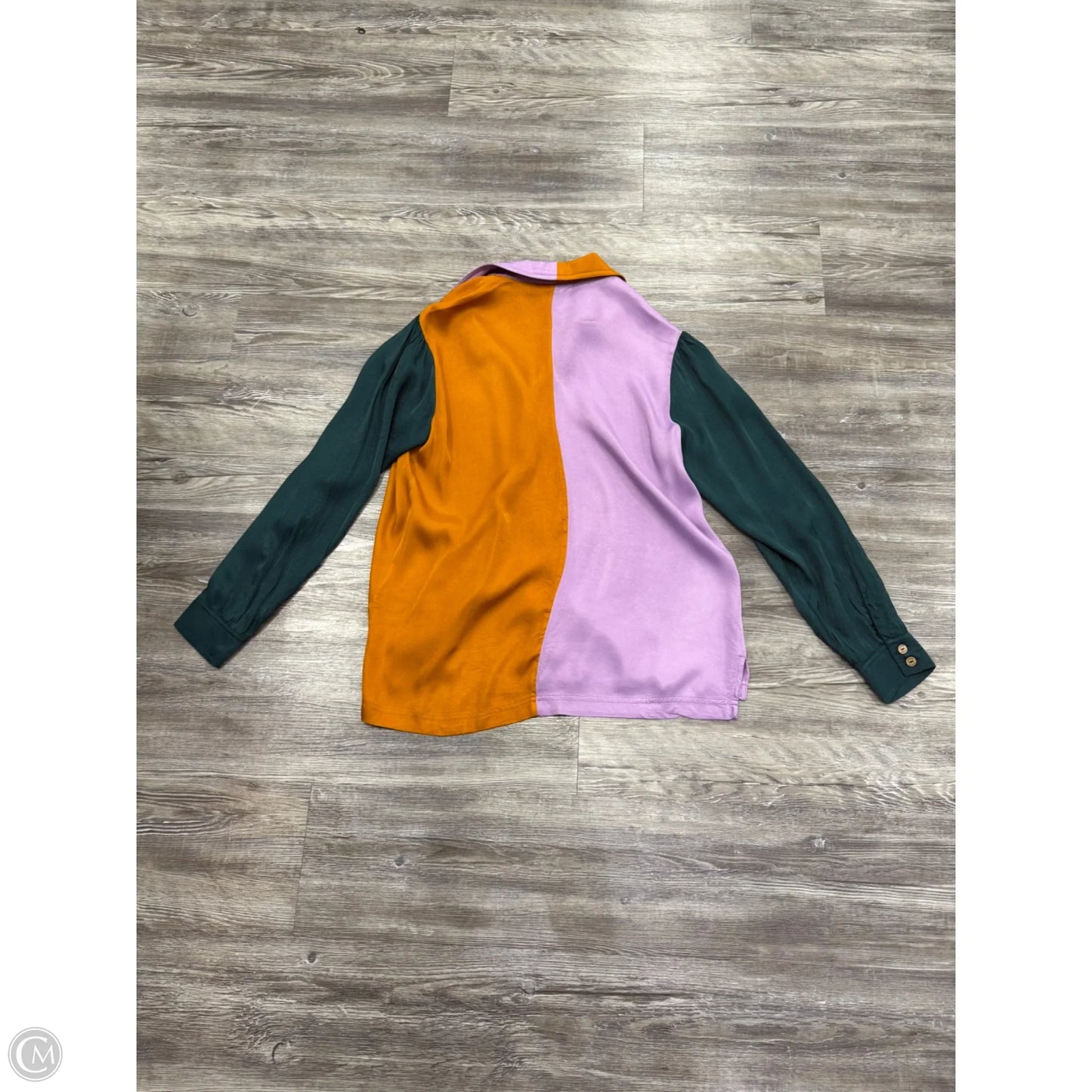 Top Long Sleeve By Farm Rio In Purple, Size: S