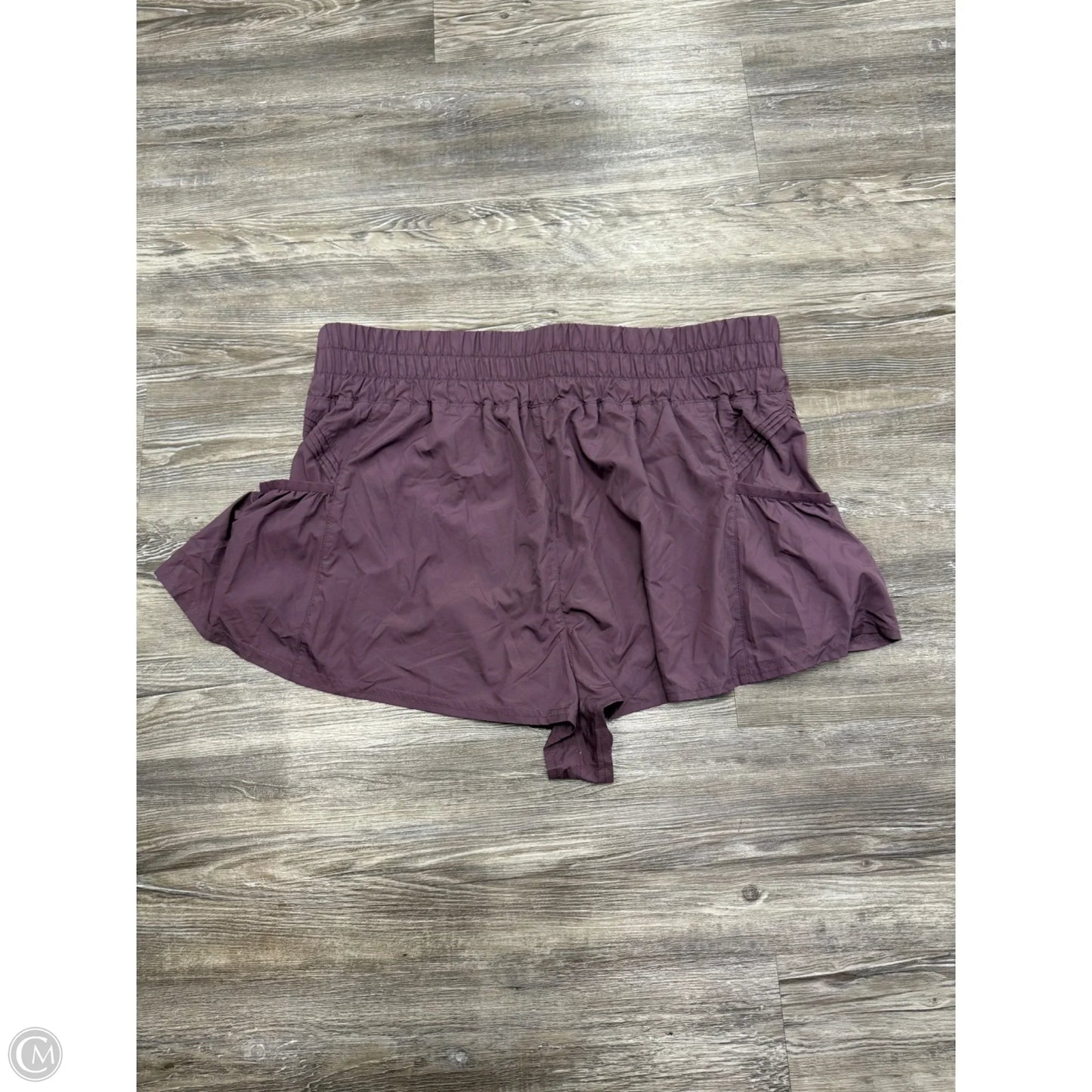 Athletic Shorts By Free People In Purple, Size: Xl