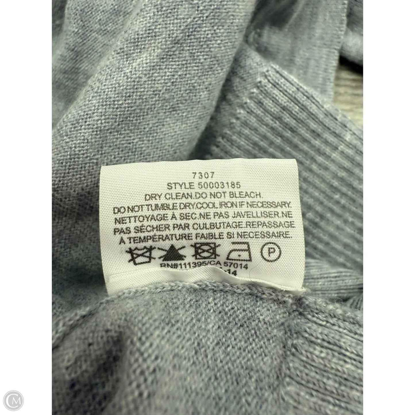 Sweater Cardigan Designer By Tory Burch In Grey, Size: M