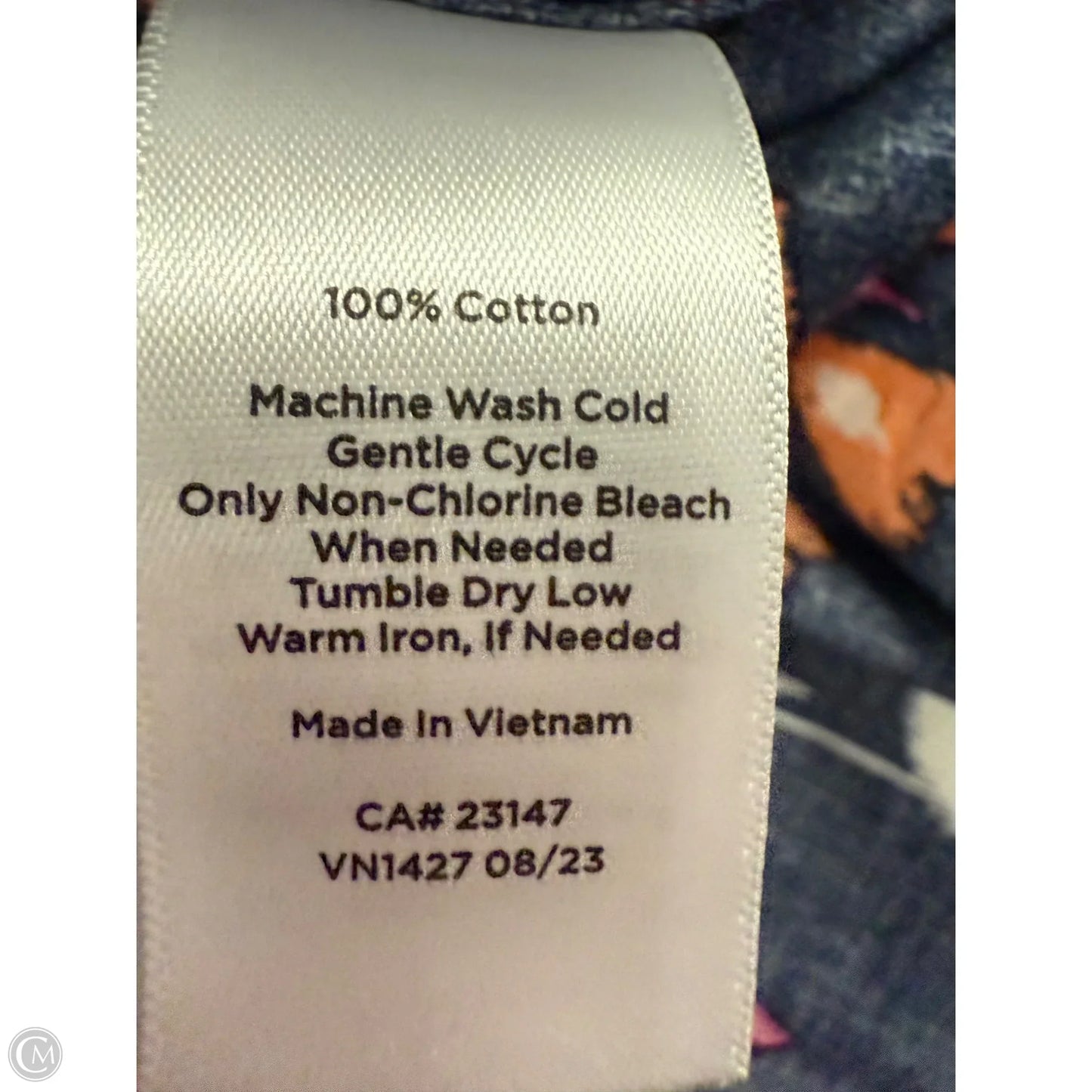 Top Long Sleeve By Talbots In Navy, Size: 3x