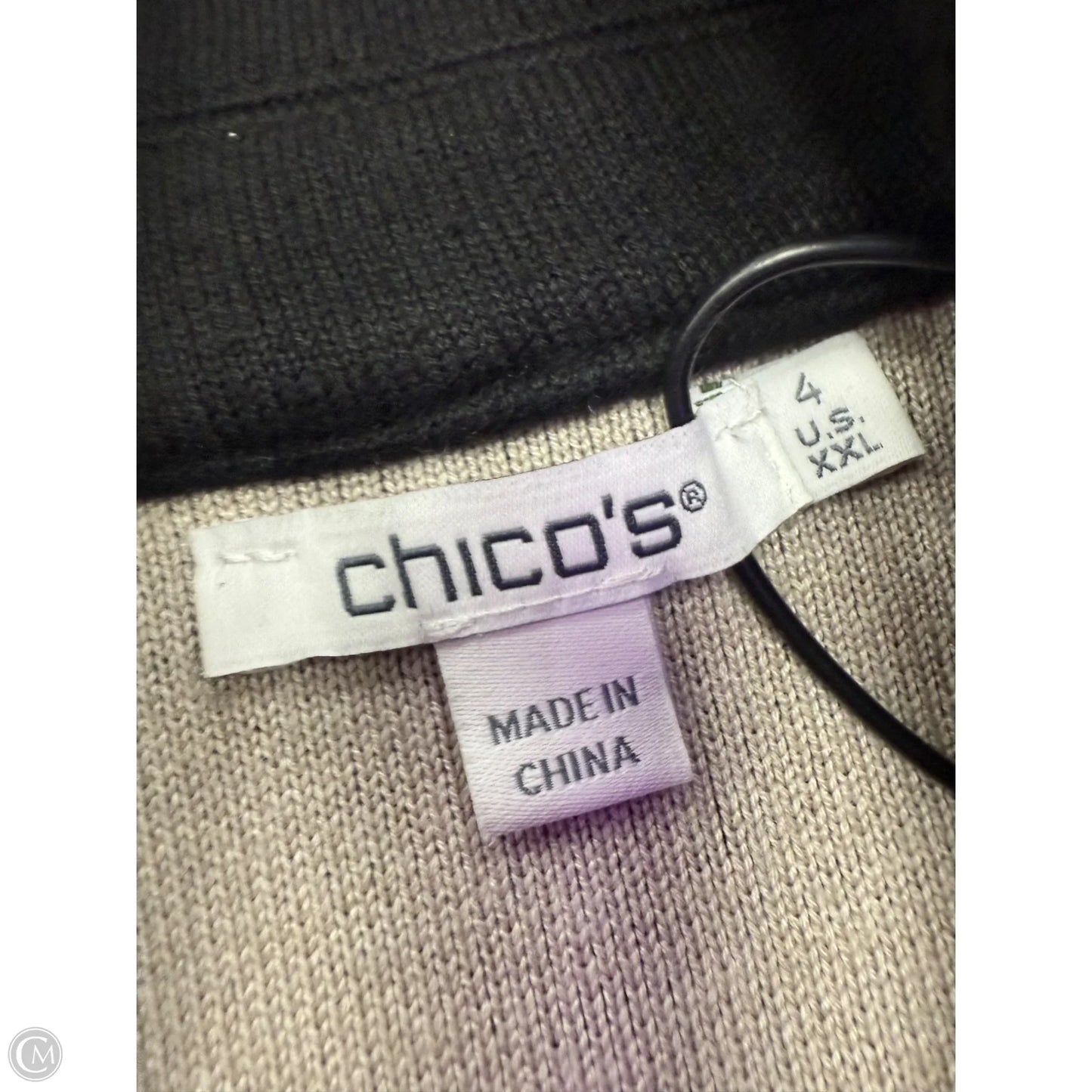 Jacket Other By Chicos In Black, Size: Xxl