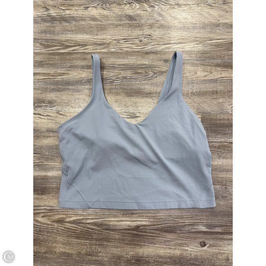 Athletic Tank Top By Lululemon In Blue, Size: 10