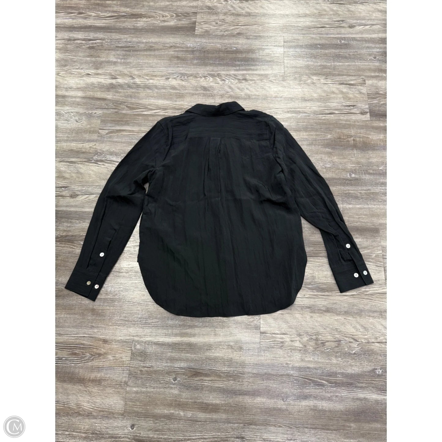 Top Long Sleeve By Madewell In Black, Size: S