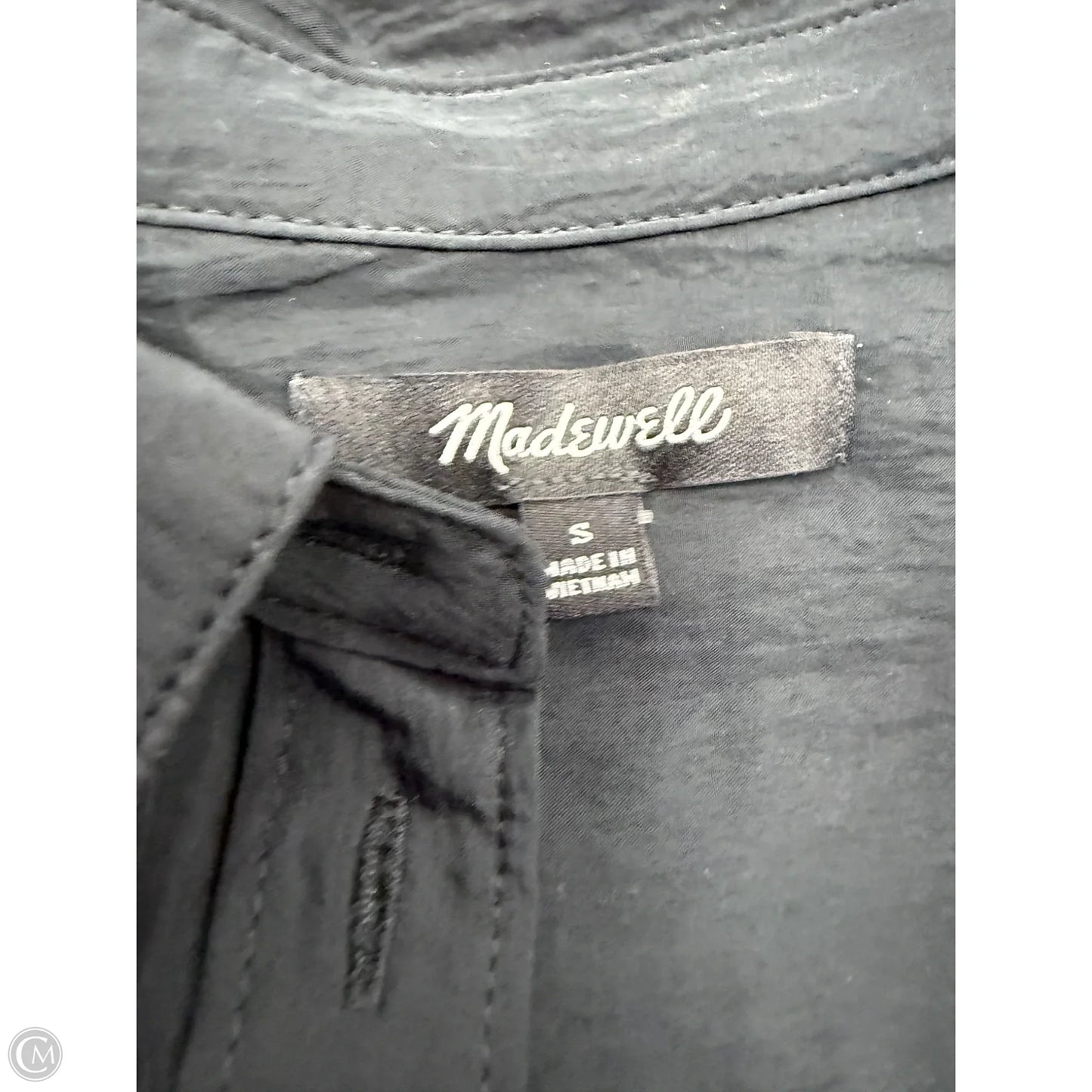 Top Long Sleeve By Madewell In Black, Size: S