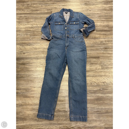 Jumpsuit By J. Crew In Blue Denim, Size: 8