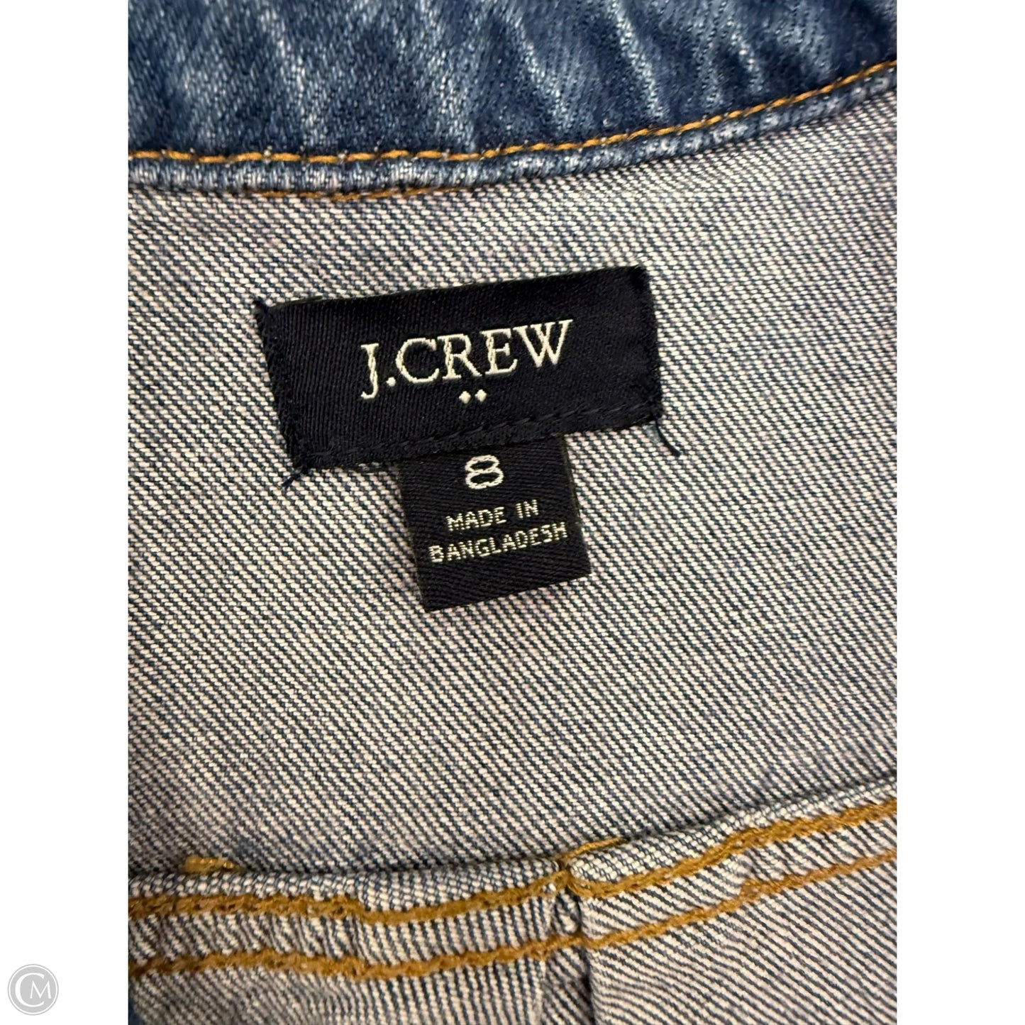 Jumpsuit By J. Crew In Blue Denim, Size: 8