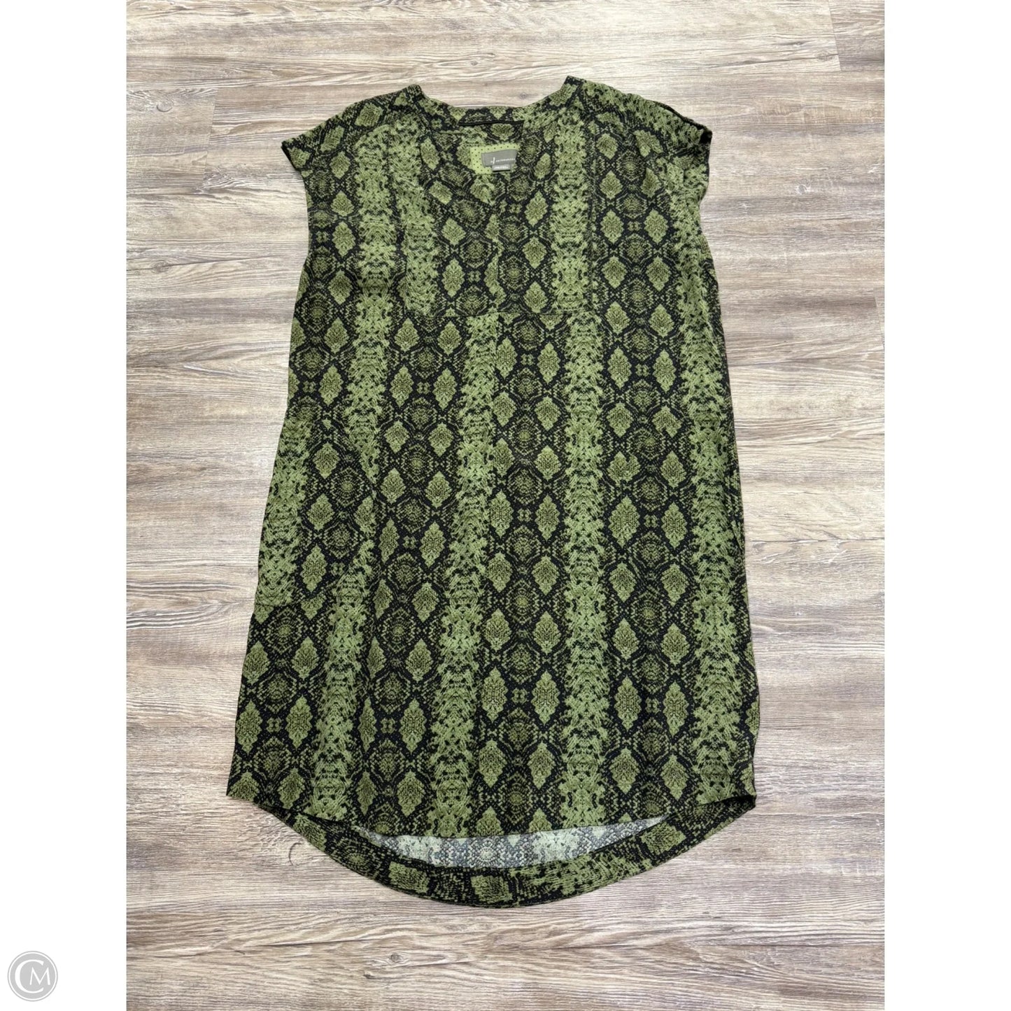 Dress Casual Midi By Anthropologie In Snakeskin Print, Size: M