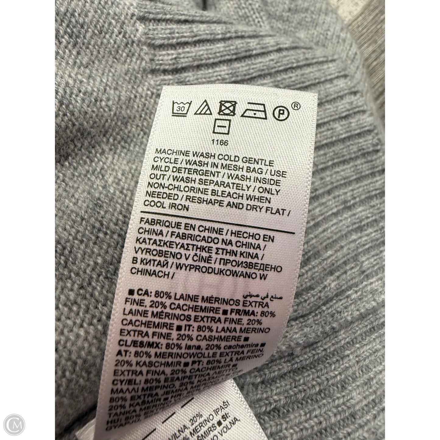 Athletic Sweatshirt Hoodie By Athleta In Grey, Size: M