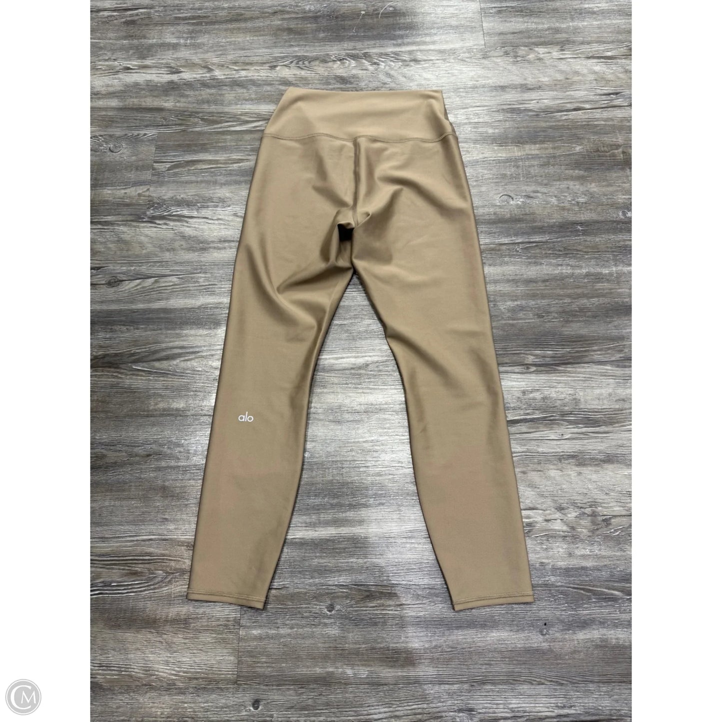 Athletic Leggings By Alo In Tan, Size: M