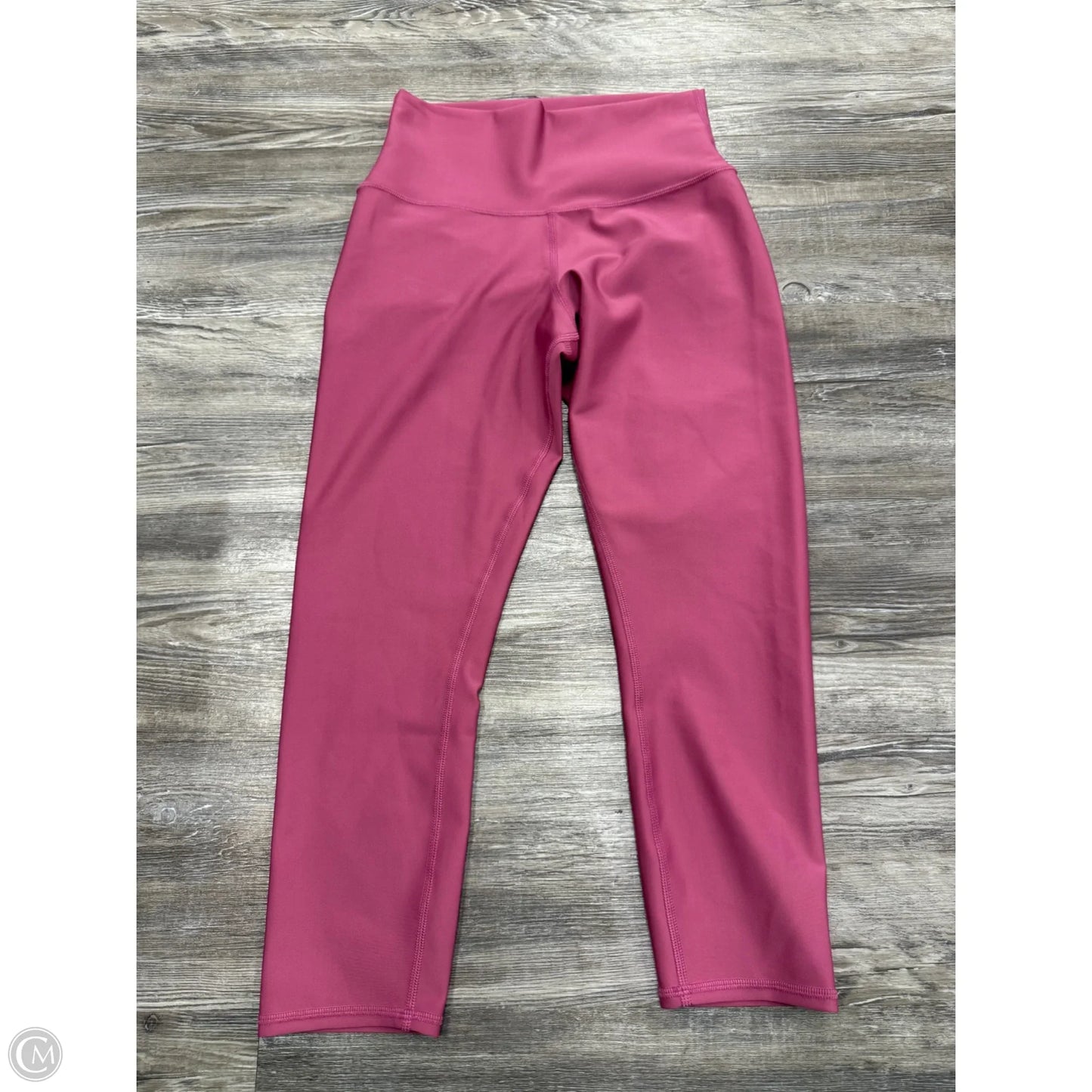 Athletic Leggings By Alo In Pink, Size: M