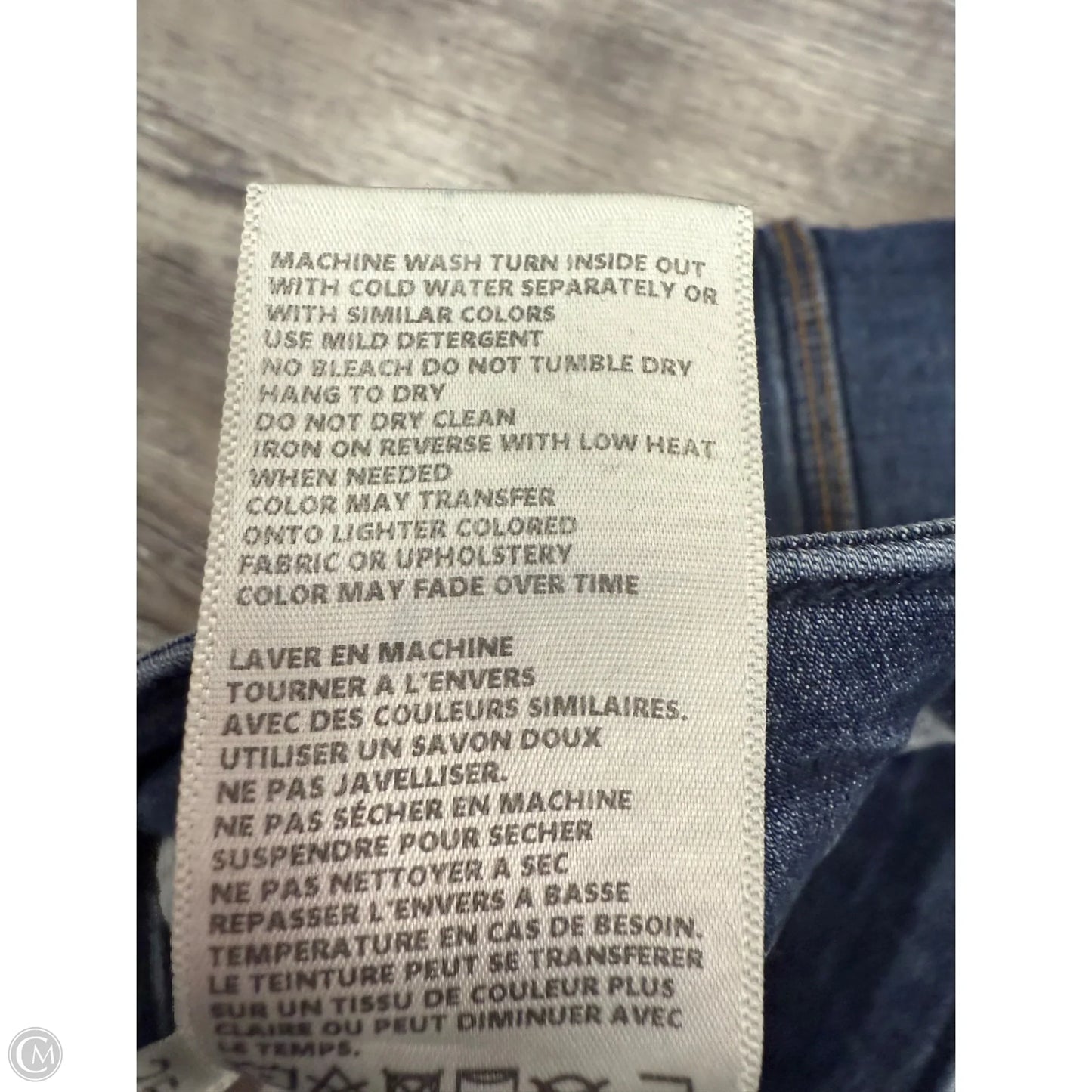 Jeans Skinny By L Agence In Blue Denim, Size: 0