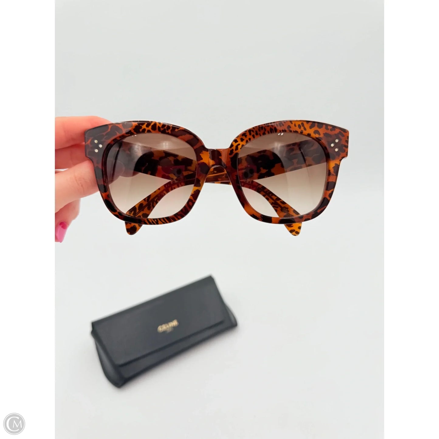 Sunglass Case Luxury Designer By Celine