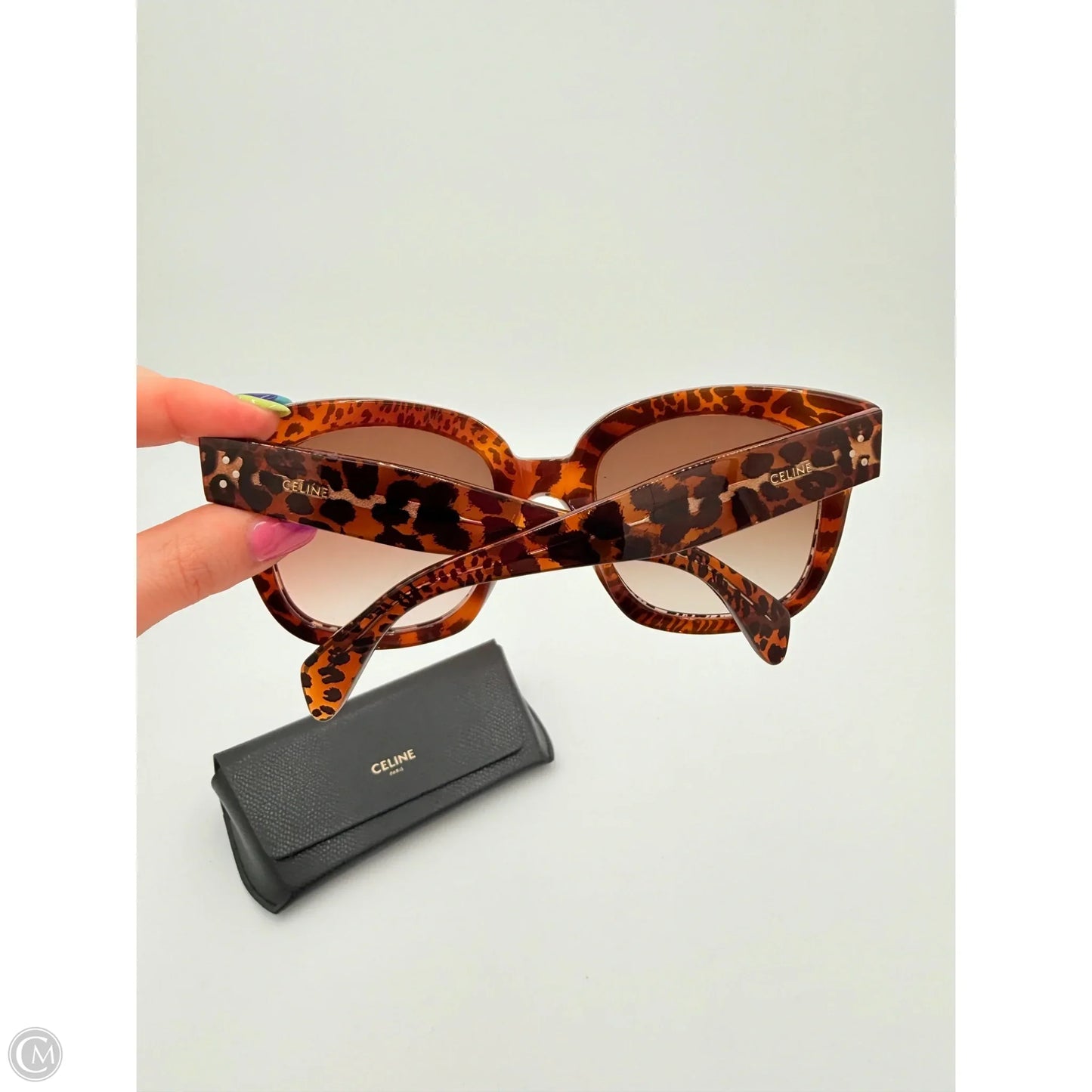 Sunglass Case Luxury Designer By Celine