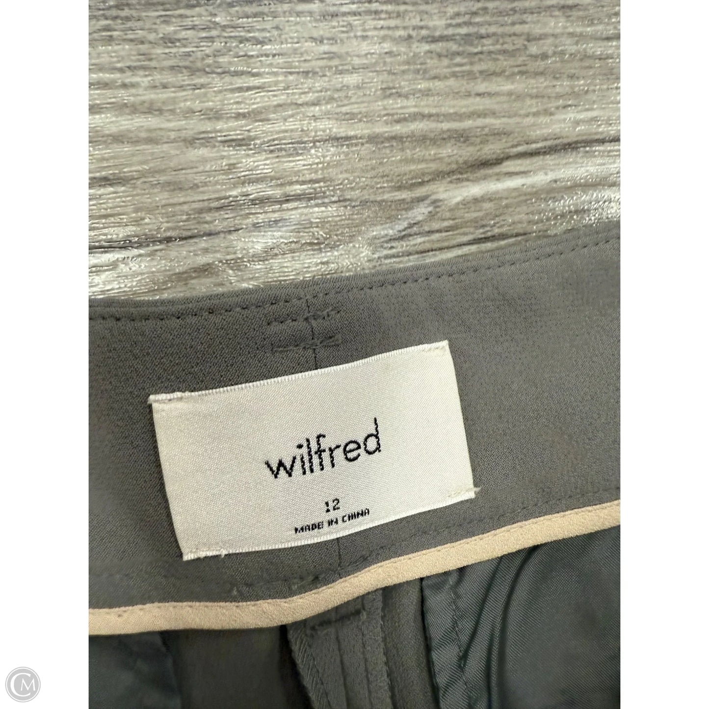 Pants Wide Leg By Wilfred In Taupe, Size: 12