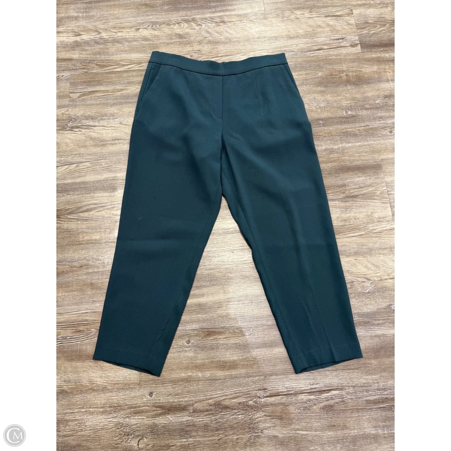Pants Cropped By Babaton In Teal, Size: 12