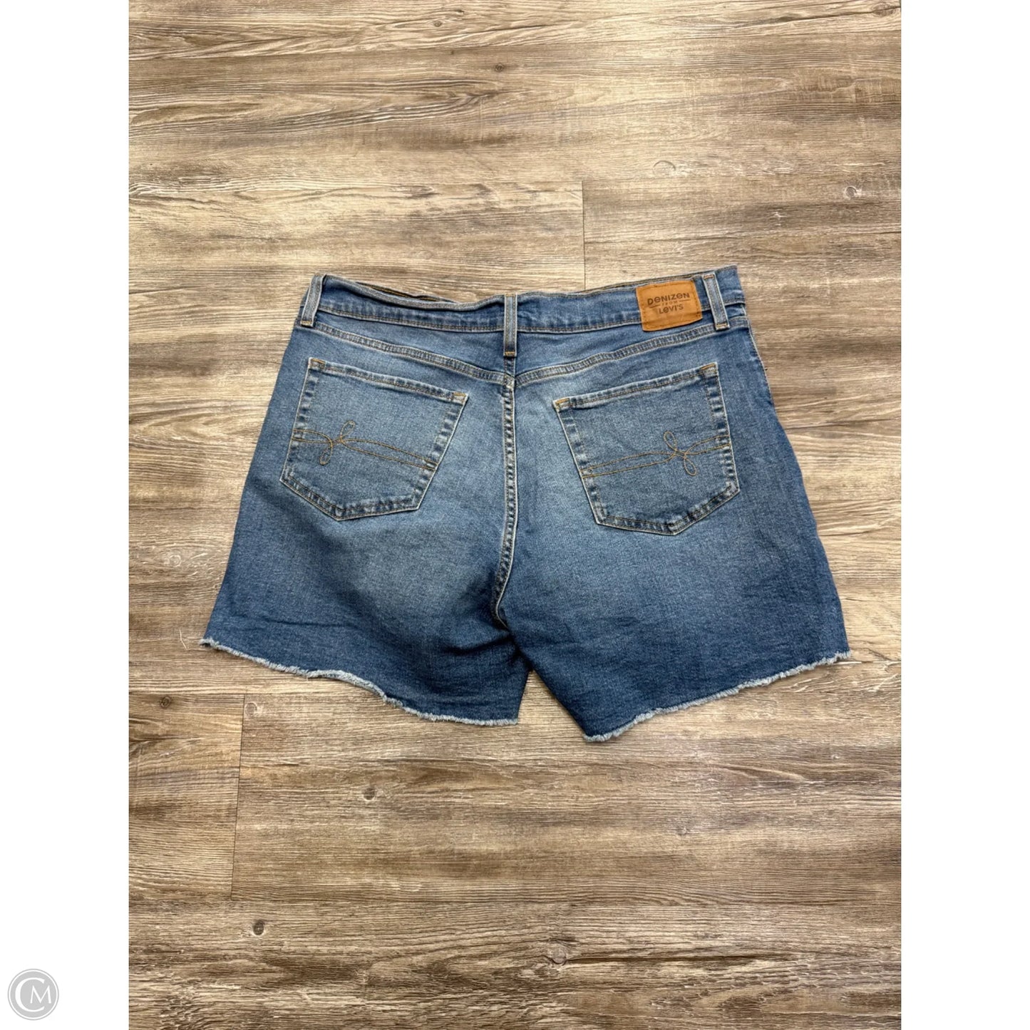 Shorts By Denizen By Levis In Blue Denim, Size: 12