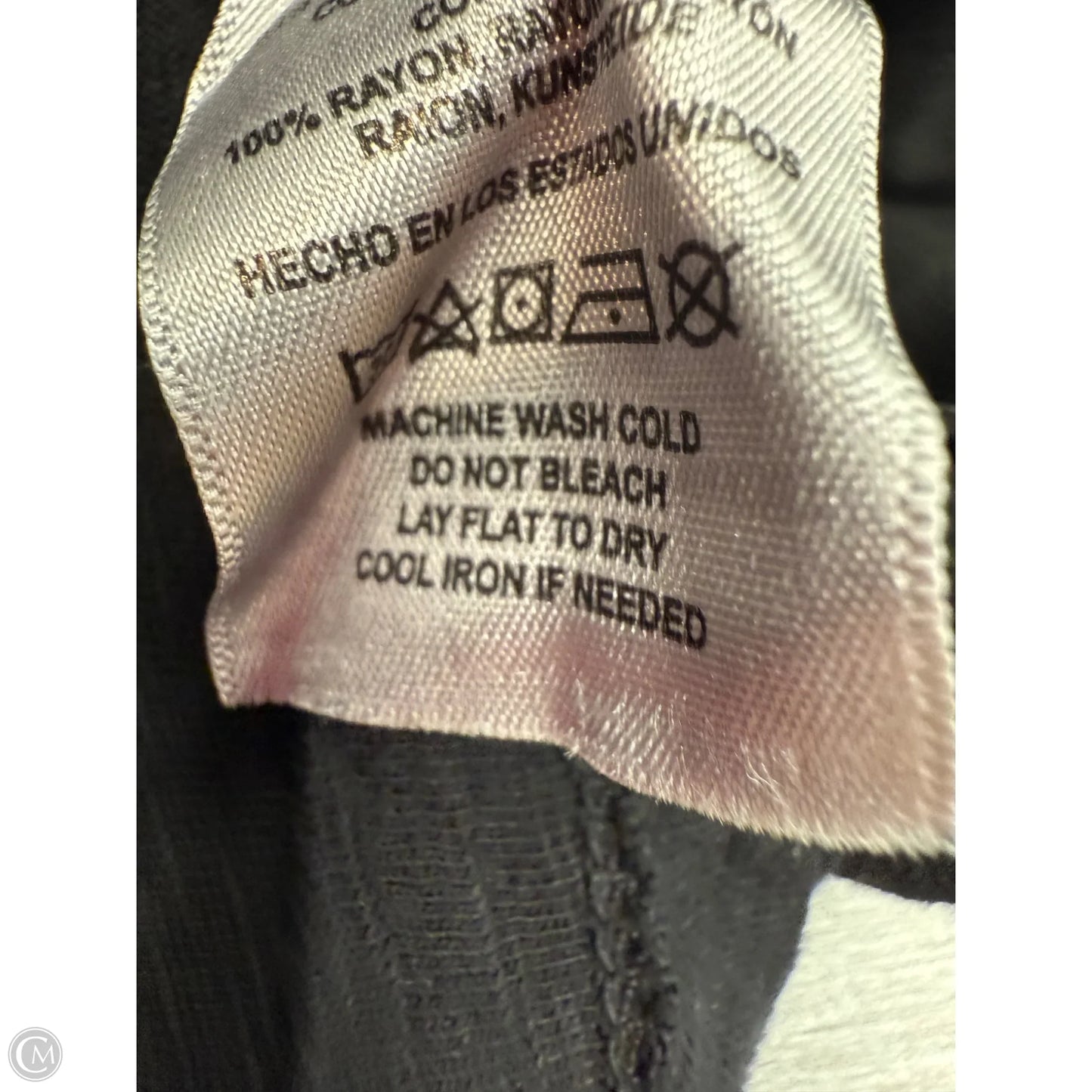 Top Short Sleeve By T.la In Black, Size: Xs