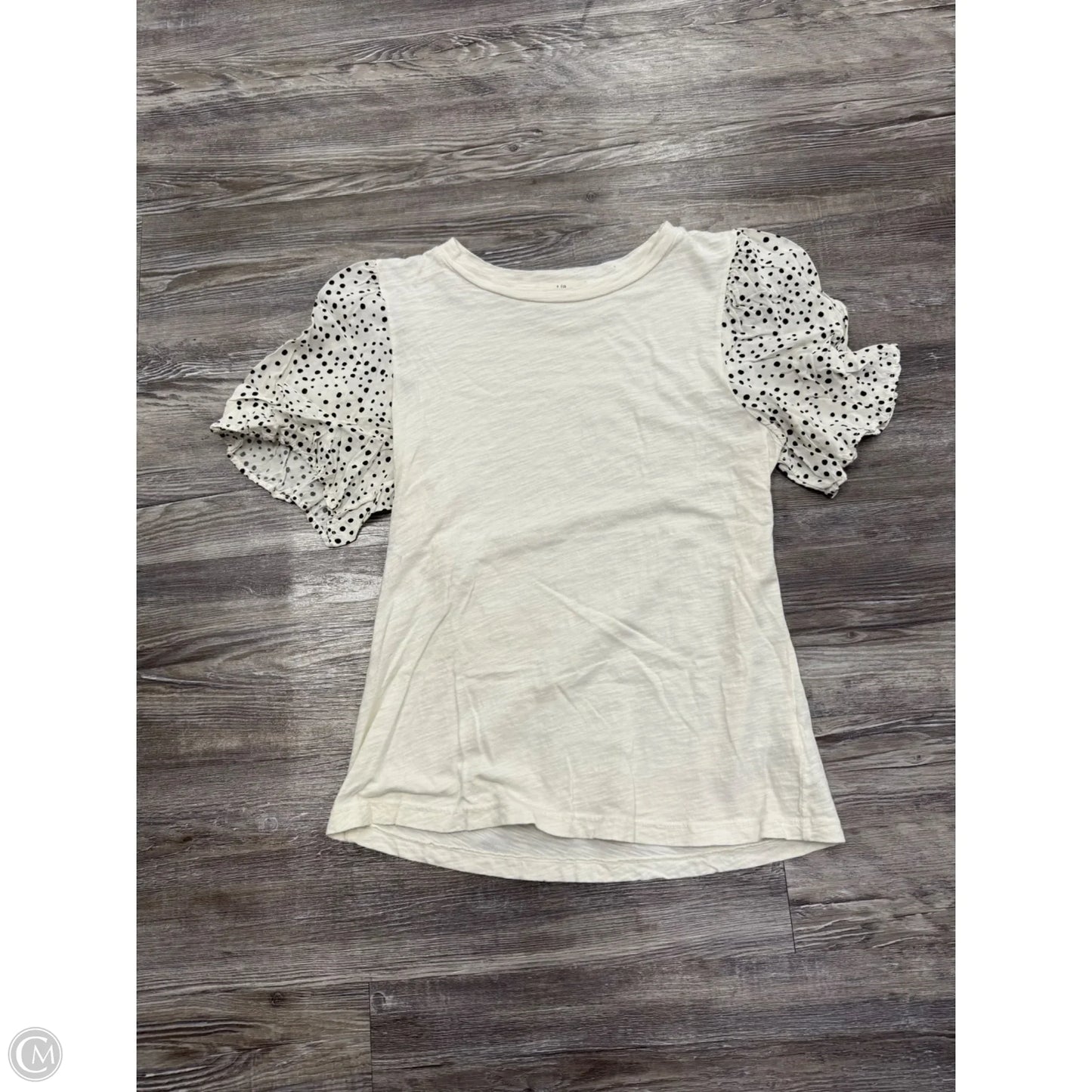 Top Short Sleeve By T.la In White, Size: Xs