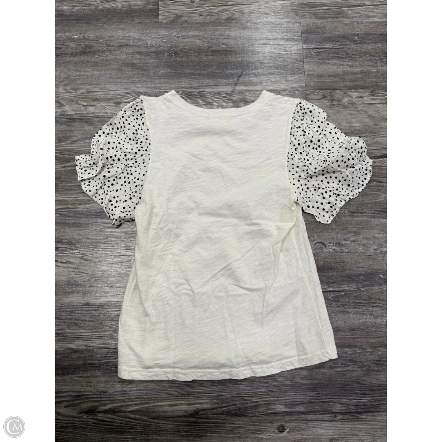 Top Short Sleeve By T.la In White, Size: Xs