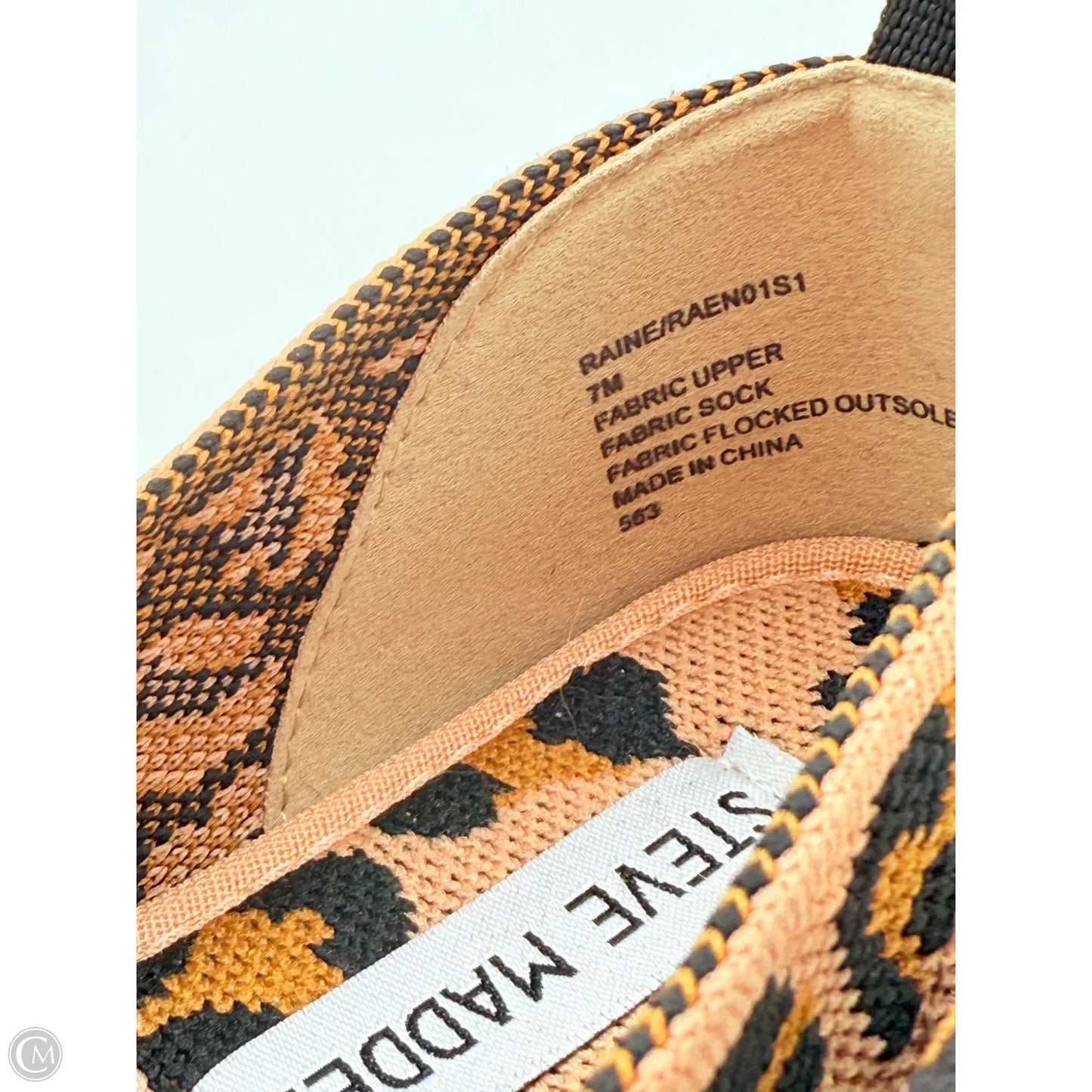 Shoes Flats By Steve Madden In Animal Print, Size: 7