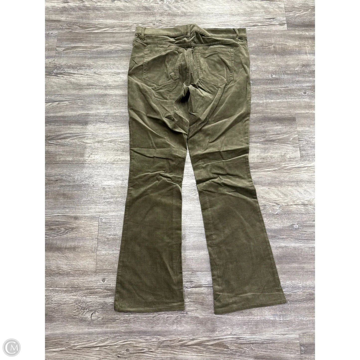 Pants Corduroy By Loft In Green, Size: 8