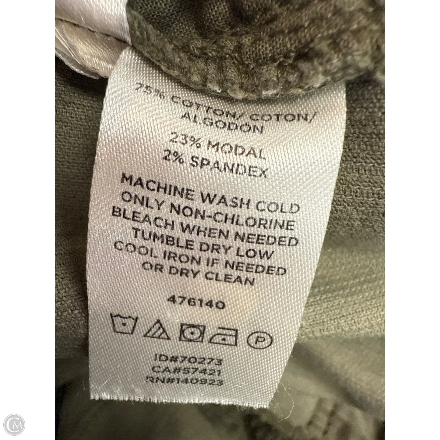 Pants Corduroy By Loft In Green, Size: 8