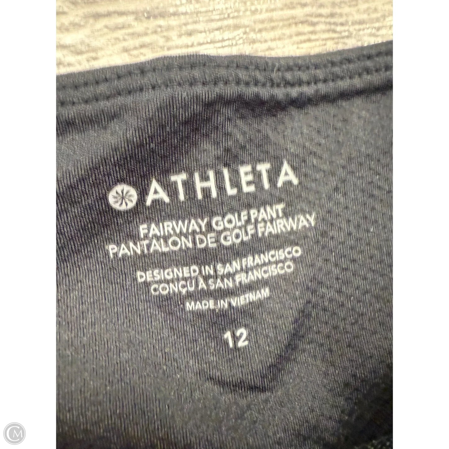 Athletic Pants By Athleta In Black, Size: 12