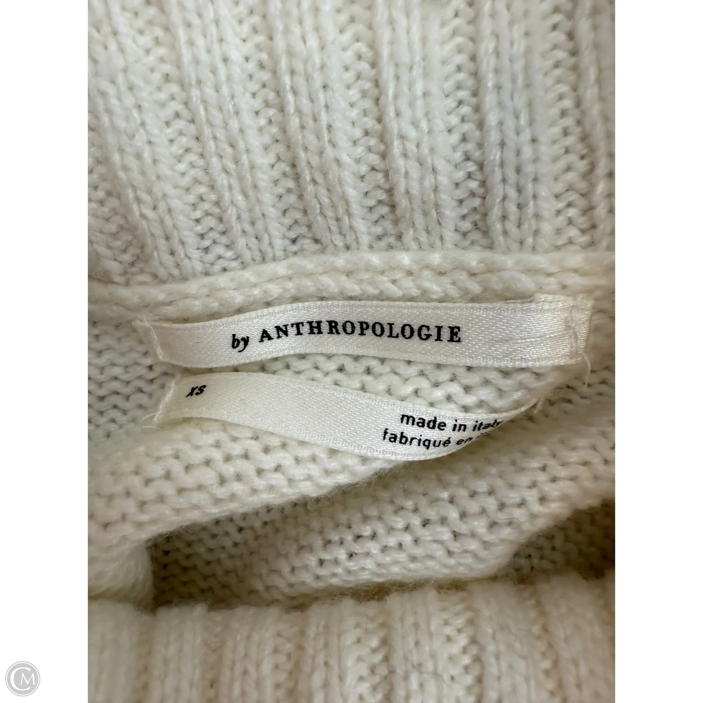 Sweater By Anthropologie In White, Size: Xs
