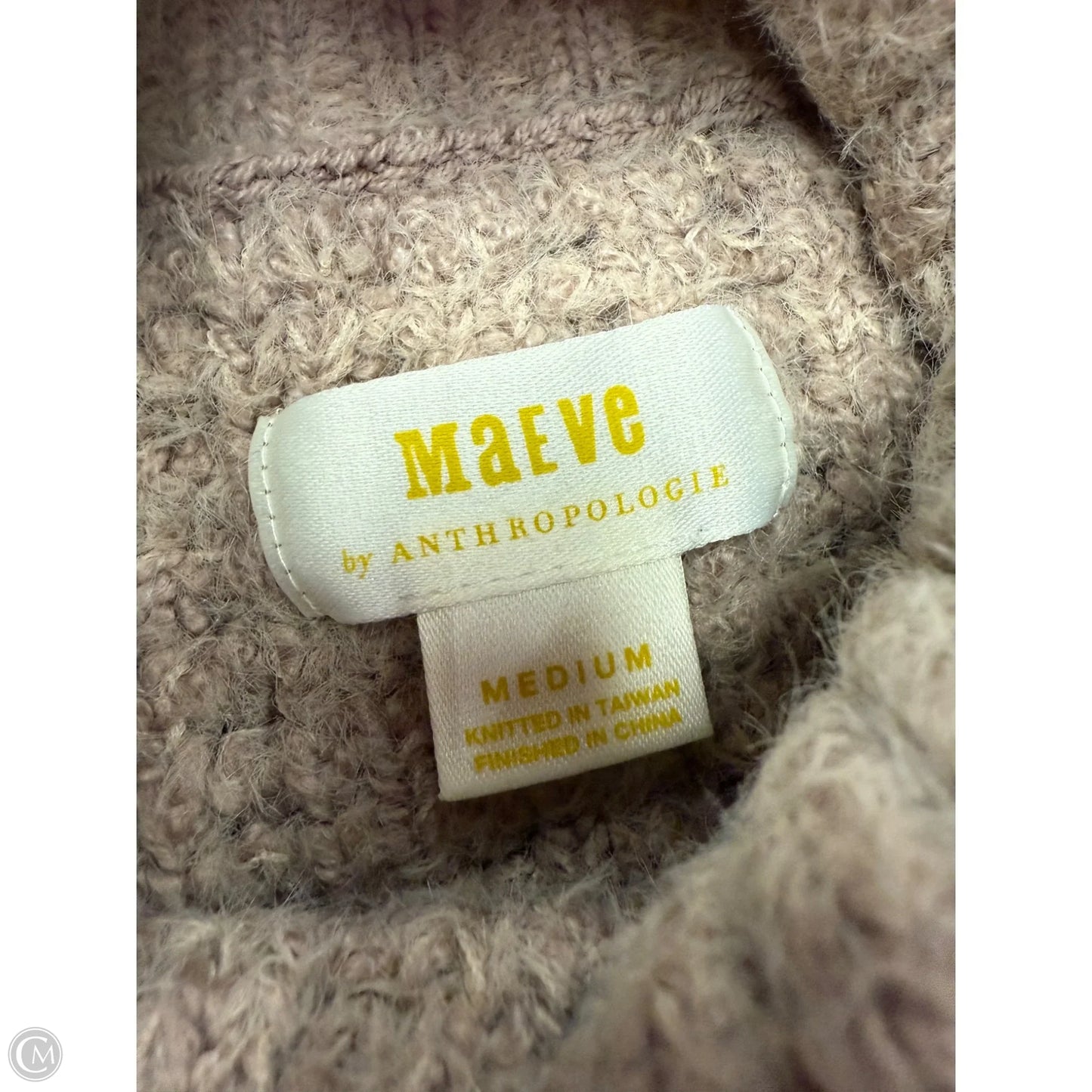 Sweater By Maeve In Tan, Size: M