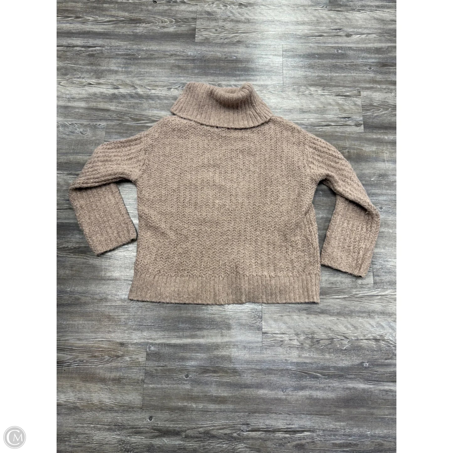 Sweater By Maeve In Tan, Size: M
