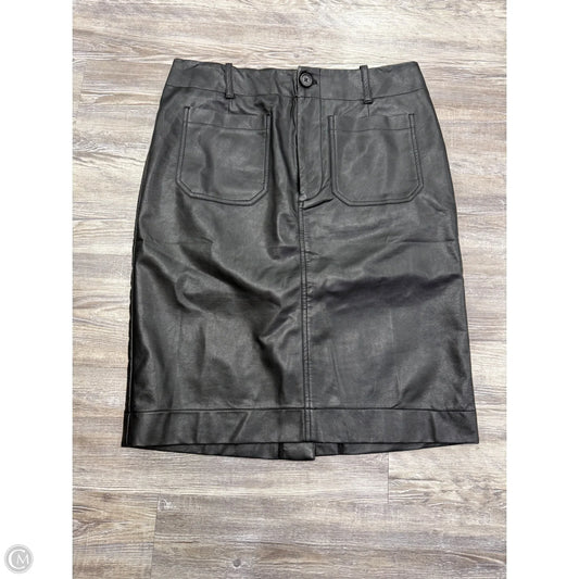 Skirt Midi By Maeve In Black, Size: L