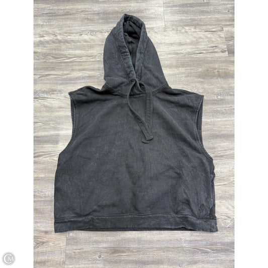 Athletic Top Short Sleeve By Free People In Grey, Size: L