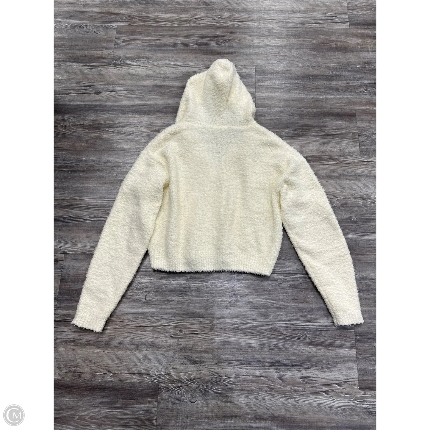 Jacket Fleece By Skims In White, Size: S